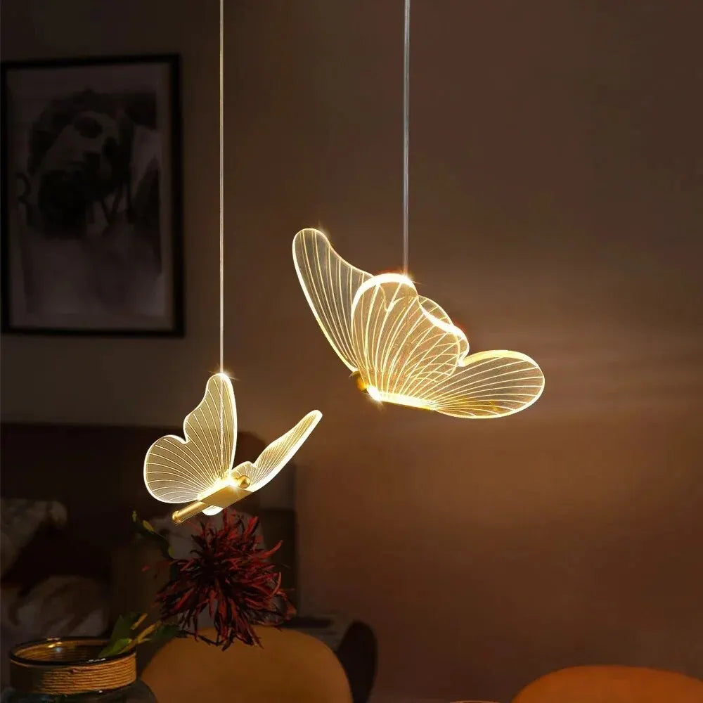 Luminária Pendente Borboletas