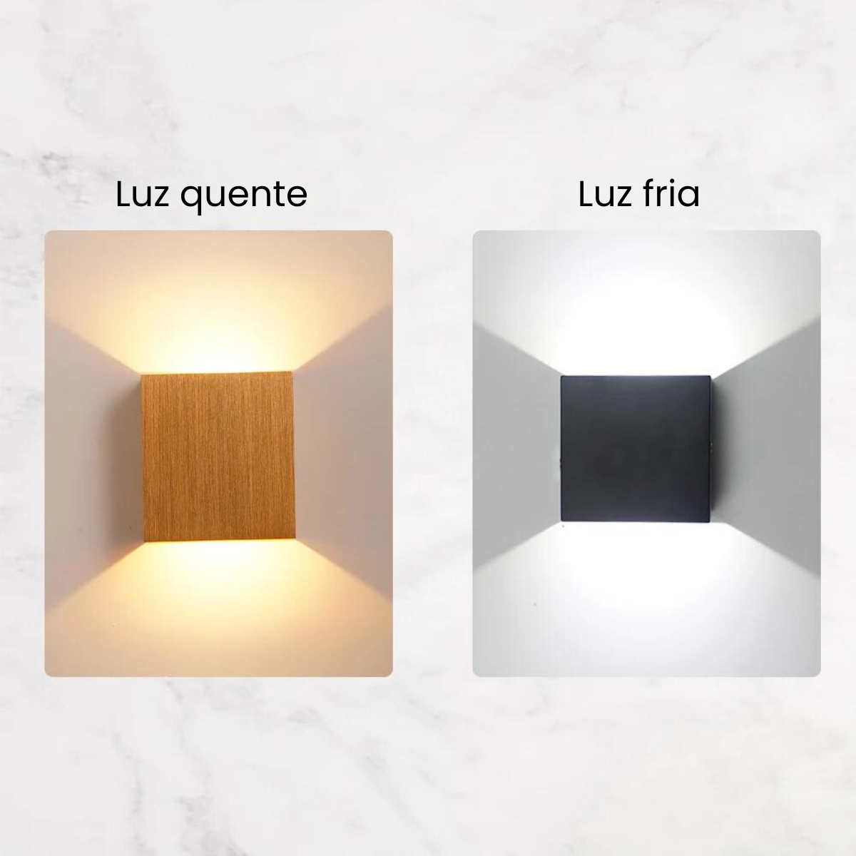Arandela de Parede em Alumínio